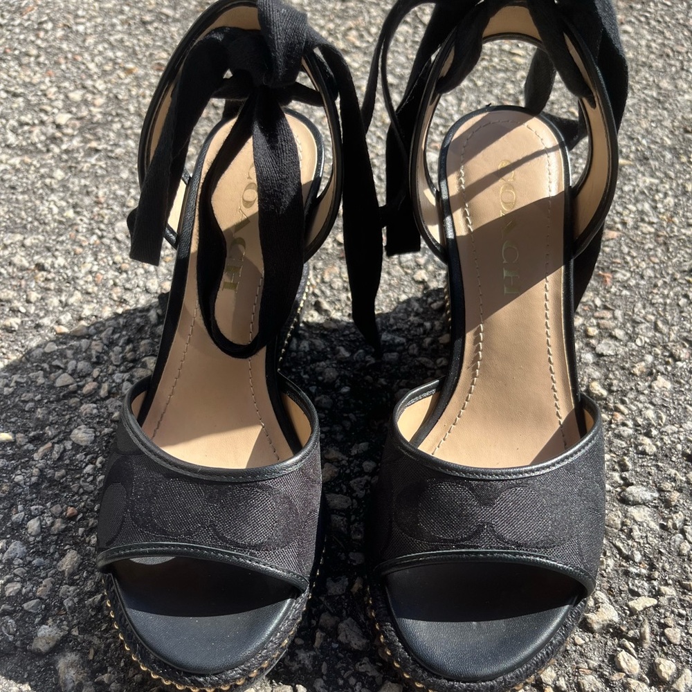 Coach Wedges size 5